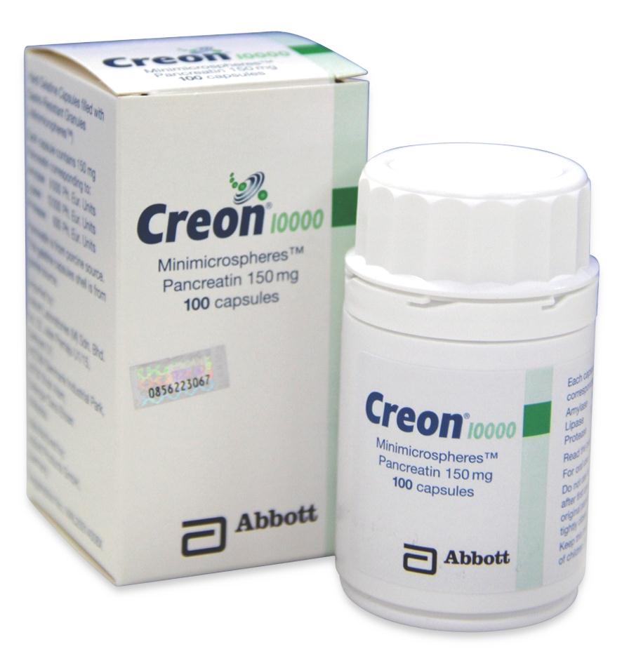 creon capsules pancrelipase prescription pancreatin abbott generic tablet medication cystic take fibrosis dosages composition