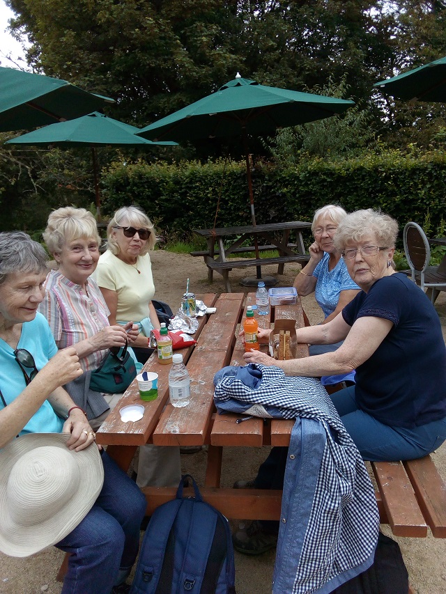 short walking group 2 on a day trip to Arran