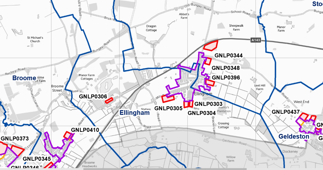 Sites sumitted in our area up to July 2017