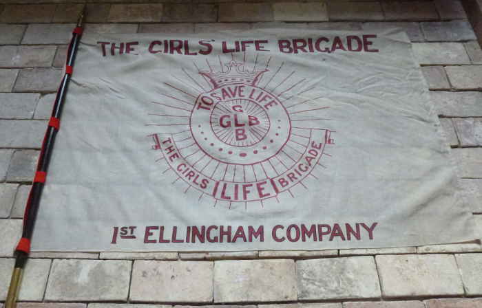 Ellingham Girls Brigade flag