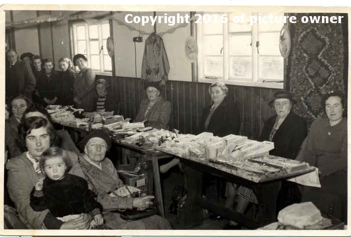 Table-top sale circa 1953