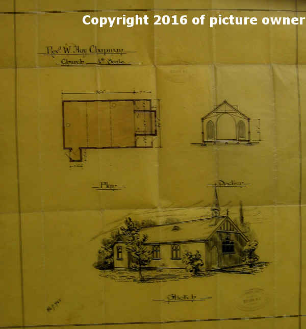 Plans of St Mark's Mission Hall