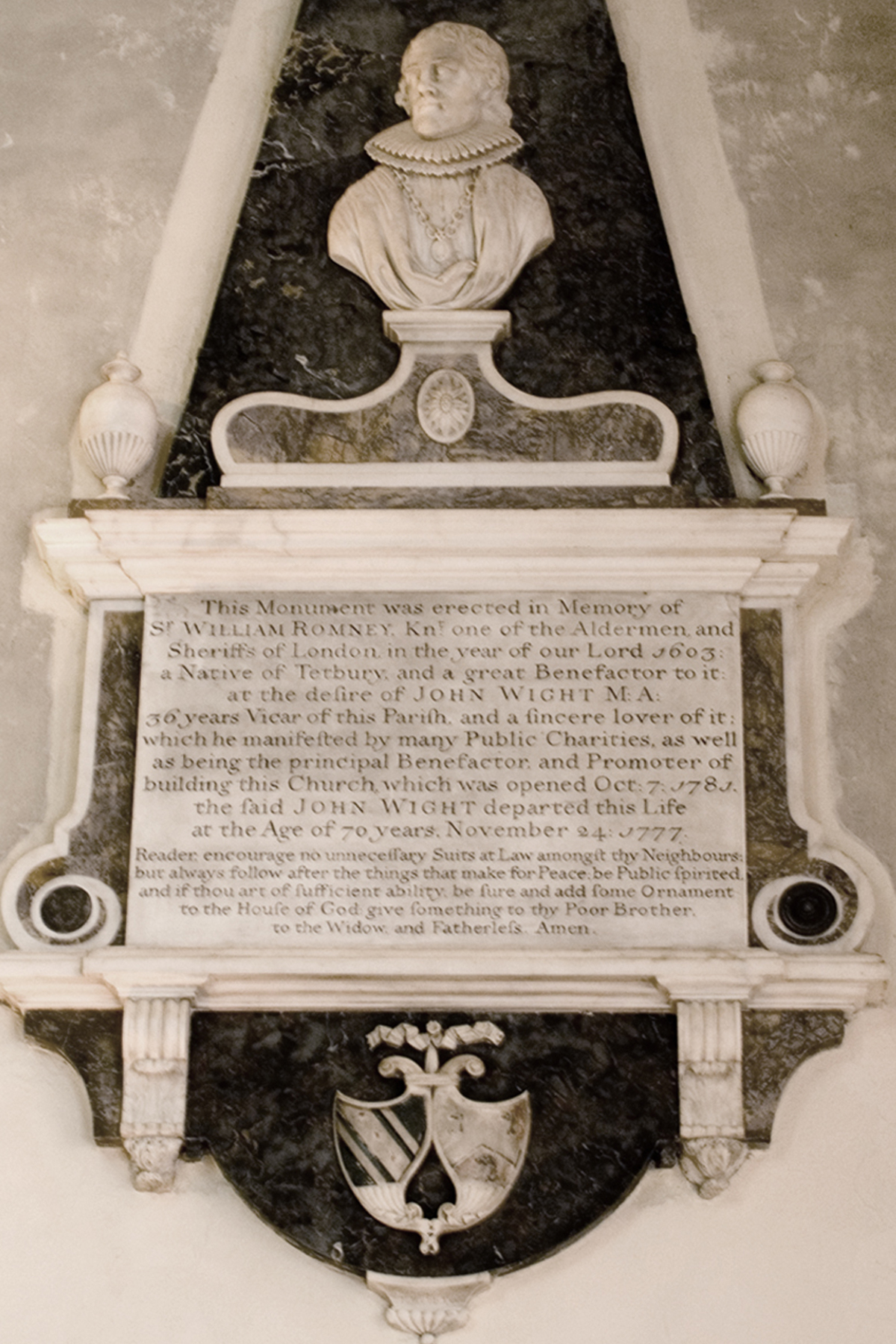 Sir William Romney monument