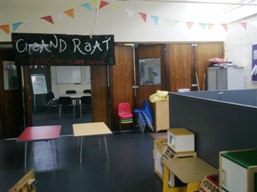 Upstairs meeting room