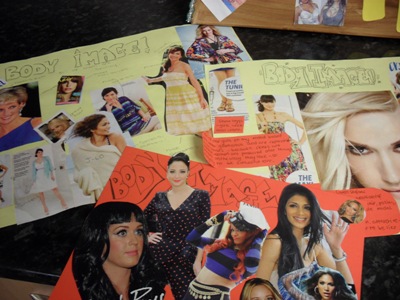 Body image collage