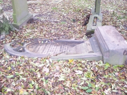 The Valdalised Brett Family Gravestone Today The Valdalised Brett Family Gravestone Today