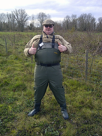 A fool in waders