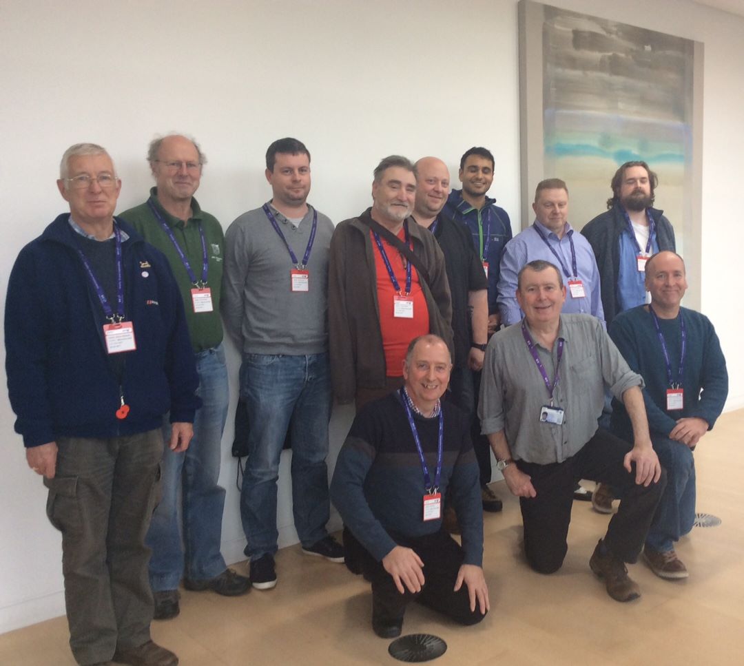 Candidates and trainers from the Oct 2017 course