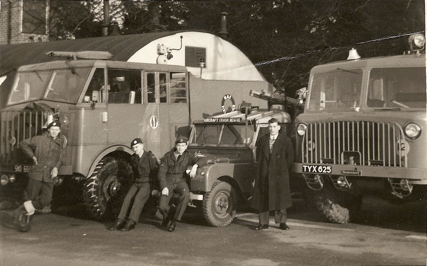 RAF Worksop, RAF Fire Service, Thornycroft