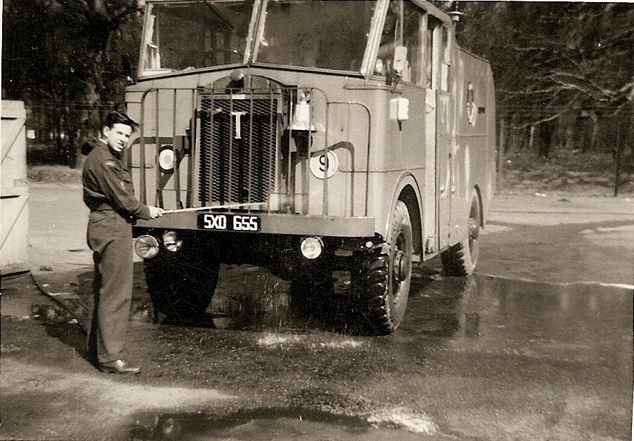 RAF Worksop, fire Service, 4 FTS, Thornycroft Mk.5a