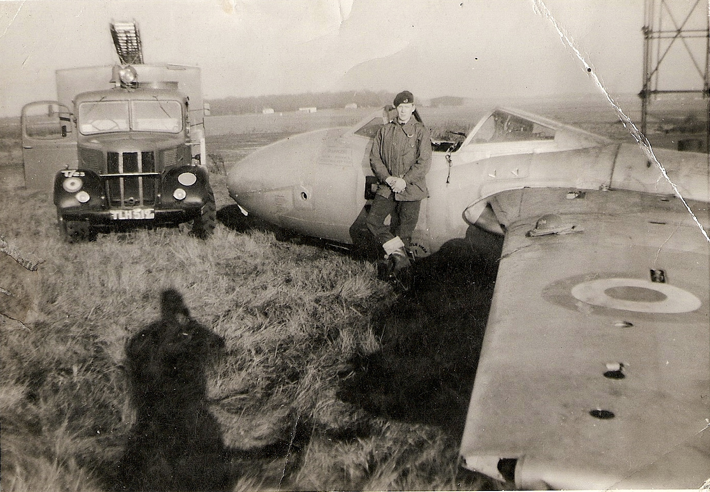 RAF Worksop, RAF Scofton, XE880, De Havilland, Vampire T.11