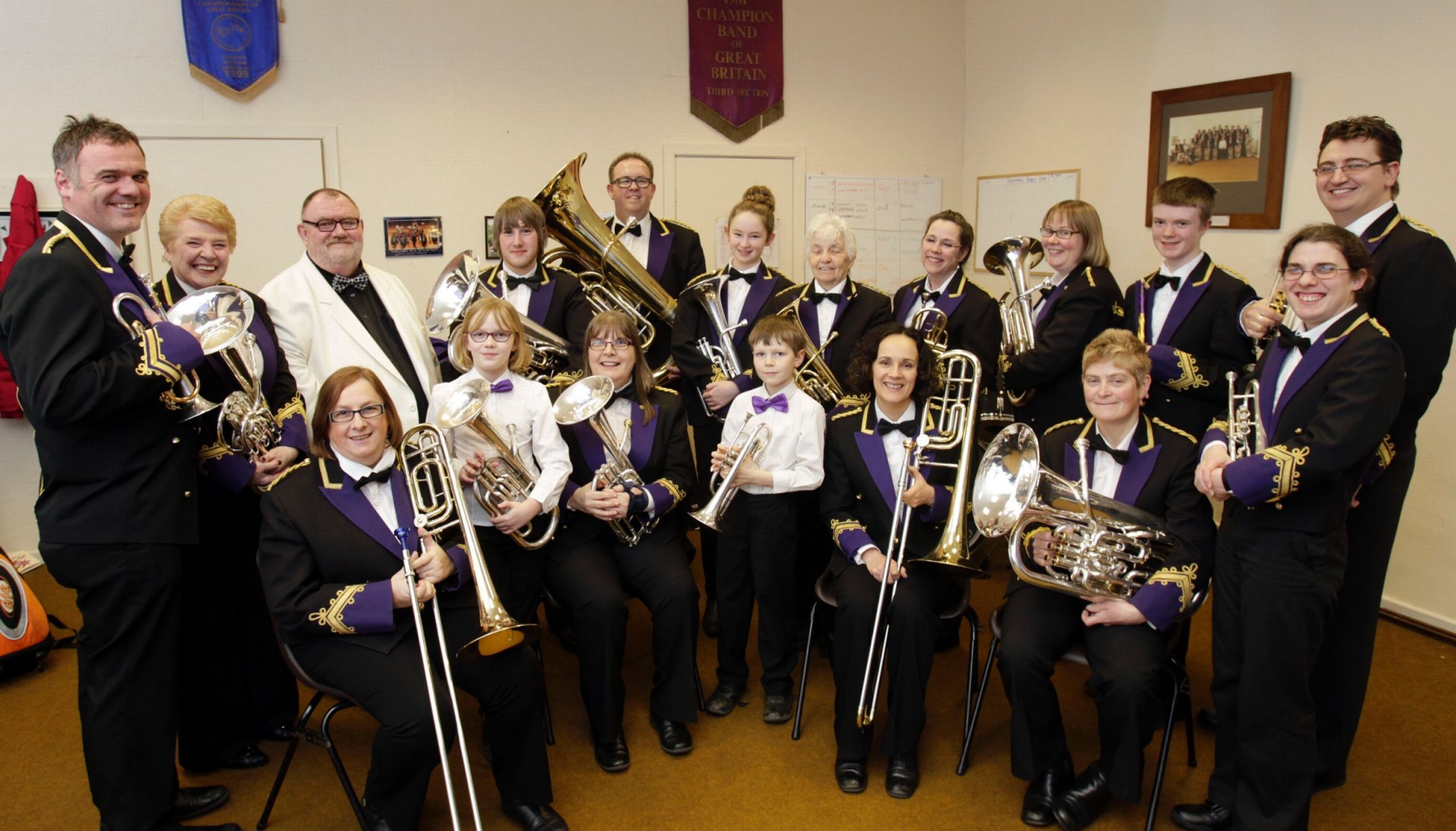Yorkshire Traction Honley Band in the examiner