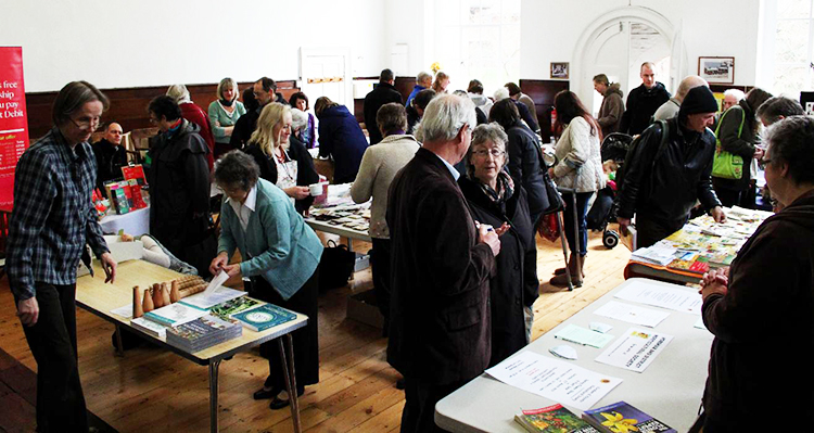members of the public at Seedy Saturday event: 18th Feb 2012